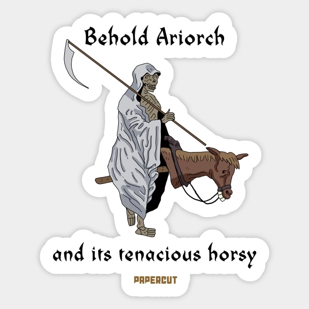 Arirorch's Horsy Sticker by EstudiosPapercut